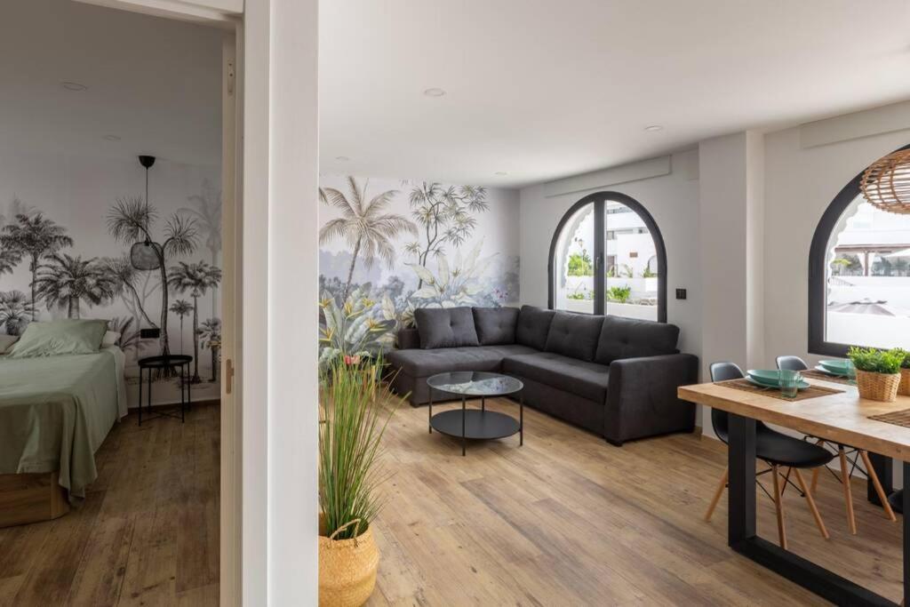 Апартаменти Precioso Apto. 1ª Linea Del Mar. Piscina, Parking. Мохакар Екстер'єр фото
